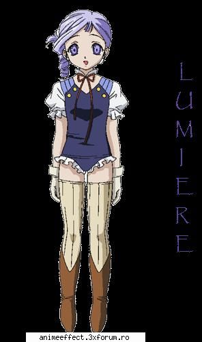 Lumiere - Si mie mi se pare tare simatica ... este chiar - Kiddy Grade